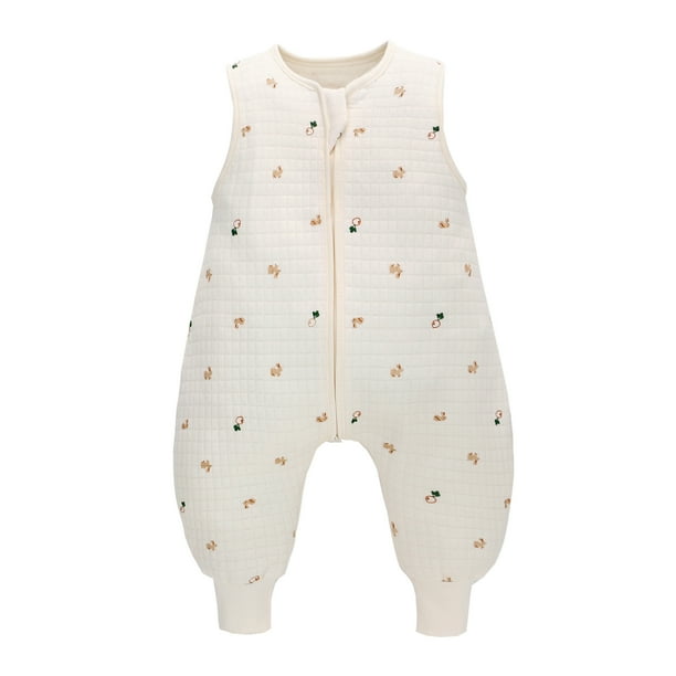 Pijama Niña Miracle Baby Saco de Dormir para Bebé con Cremallera Bidireccional 1.5tog,de 2 a 3 años