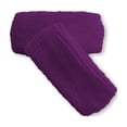 thumbnail image 2 of COUVER 1 Inch Thin Solid Terry Cotton Athletic Sweat Wristbands Purple 2 Pairs (Mens), 2 of 9