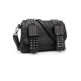 thumbnail image 1 of Bolso Bandolera Con Remaches De Calavera Punk, Mujer, Cadena Xtellar negro, 1 of 4