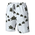 thumbnail image 4 of Fotbe Sea Turtle Trajes de Baño Estampados para Hombre, Shorts de Verano de Secado Rápido, Ropa de Playa, Bañadores-Small, 4 of 6