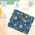 thumbnail image 3 of Hanukkah Square Desk Mat Mouse Mat Mouse Pad, 8.3x9.8 Inch, Non-Slip Rubber Bottom, Printed, Suitable for Office and Gaming, 3 of 6