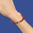 thumbnail image 3 of Pulsera elástica, regalo de joyería, pulseras ajustables hechas a mano con para hombres y niñas Rojo Yuyangstore Pulsera elástica, 3 of 6