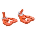 thumbnail image 6 of T Post Gate Hinges Set 2Pieces Heavy Gauge Steel Hinges Accessory with 5/8Inch Metal Posts for Agricultural Use, 6 of 8