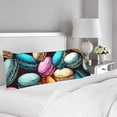thumbnail image 2 of ABPHOTO Macaron Body Pillow Covers Pillowcase Throw Pillows 20x60 inch, 2 of 2