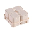 thumbnail image 3 of Dailihome 4 Pack Silicone Ice Cube Trays with Lids, Reusable Small Ice Molds with Storage Base for Freezer, Easy Release Stackable Maker Kit for Home Party, 4.33x2.17 in, 3 of 6
