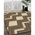 thumbnail image 3 of Ahgly Company Machine Washable Indoor Rectangle Transitional Brown Sugar Brown Area Rugs, 7' x 9', 3 of 7