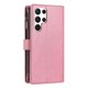 thumbnail image 3 of Funda tipo cartera de PU para Samsung S22 Ultra con cordón, ranura para múltiples tarjetas, protección total, estilo retro, PU+TPU, 3 of 5