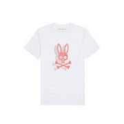 Psycho BunnyPsycho Bunny Chicago HD Dotted Graphic Men's Tee ShirtWhiteXL