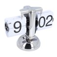thumbnail image 1 of Flip Clock Reloj De Escritorio Vintage Reloj Retro Abatible Hacia Abajo, Reloj Con Engranaje Interno Con Pilas Para Decoración Del Hogar De Oficina Reloj De Escritorio Con Tapa, 1 of 7
