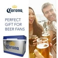 thumbnail image 2 of Corona Cruiser 45L (48 qt) Portable Cooler with Bottle Opener, Thermoelectric Travel Fridge, 12V DC/110V AC, Silver and Blue, 2 of 16