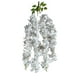 thumbnail image 1 of Monstrate Flor artificial interior o exterior para decoración del hogar Flores artificiales Decoración Wisteria Boda Jardín Bajo mantenimiento Decoración blanco 1 paquete, 1 of 6
