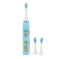 thumbnail image 1 of Cepillo De Dientes Eléctrico Para Niños, Cepillo De Dientes Sónico Completamente Automático De Dibujos Animados Con 3 Cabezales Para Niños, 1 of 8