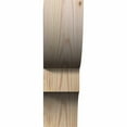 thumbnail image 2 of 3 1/2"W x 12"D x 12"H Ridgewood Smooth Corbel, Douglas Fir, 2 of 9