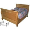 Woodcraft Project Paper Plan to Build French American Sleigh Bed
