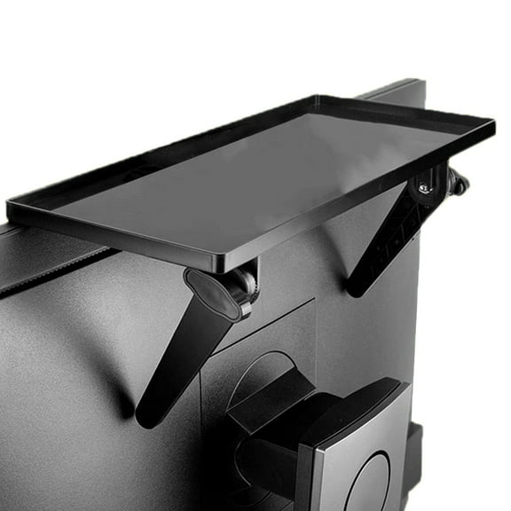 Tcwhniev TV Top Shelf Mount, Screen Top Shelf, TV Top Storage Bracket, TV Monitor Top Shelf for Streaming Devices, Media Boxes, Speakers and Home Decor