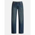 thumbnail image 5 of No Boundaries Studded No Waist Baggy Jeans, 31.5'' Inseam, Women's XXS-XXL, 5 of 5