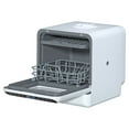 thumbnail image 6 of Portable Dishwasher with 5L Water Tank, Automatic Smart Countertop Dishwasher, Mini Dishwasher with 5 Place Settings, 2-Tier Rack, 3-Spray Arm, Air-Dry Function, 6 of 8