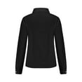 thumbnail image 4 of Admvng Button Down Shirts For Women Solid Color Casual Long-sleeved Business Work Shirt Casual Loose Tops S-2XL, 4 of 5
