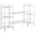 thumbnail image 1 of Convenience Concepts Xtra Étagère Pliante en Métal 4 Pièces en Blanc, 1 of 3