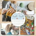 thumbnail image 6 of 24 Pcs 0~9 Number Stitch Markers, Alloy Crochet Stitch Marker Charms 304 Stainless Steel Clasp Locking Stitch Marker for Knitting Weaving Sewing Jewelry Making, 6 of 6