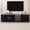 Style B-Black, variant on Royard Oaktree Fluted TV Stand for 75" TVs w/Drawers & Cabinet, Curved Media Console w/Gold Accent