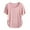 Pink, variant on Short Sleeve Shirts for Women, Yigetop T Shirt for Women Slim Fit and Slimming Design Irregular Pleats Pure Desire for Style Pleating and Waist Cinching Top Women's Casual Tops Navy M