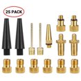 thumbnail image 1 of 25 Pcs Adaptateur de Valve Ensemble de Valve de Pompe pour SV AV DV French Flash Valve Presta, 1 of 6