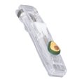 thumbnail image 4 of Clamp Stapler, Strong Clamping Sturdy Plastic Paper Clip Dispenser With 100Pcs Clips For Home Strawberry Style And 2 Boxes Of Clips,Avocado Style And 2 Boxes Of Clips,Bowknot Style, 4 of 8
