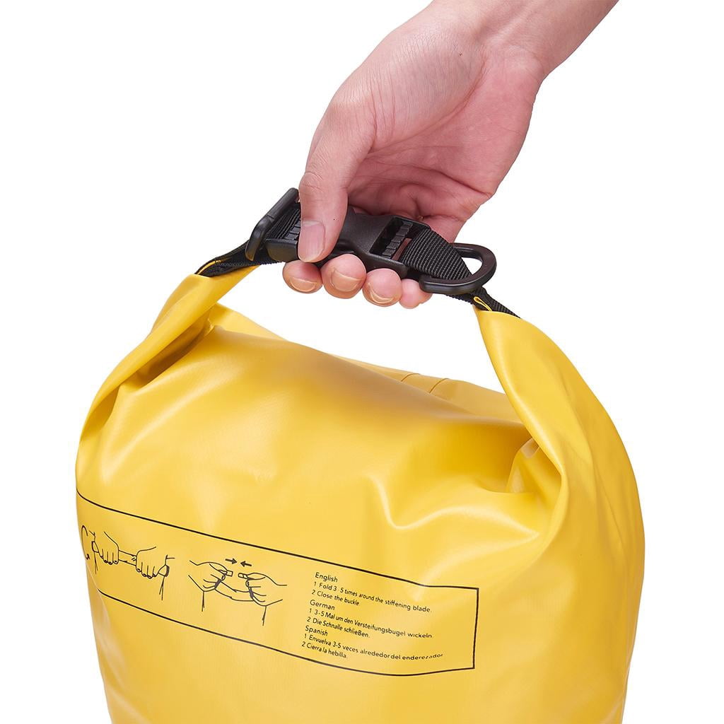 Yihuala 2 in 1 Sand Anchors & Dry Bag with Adjustable Buoy for Kayak Ski