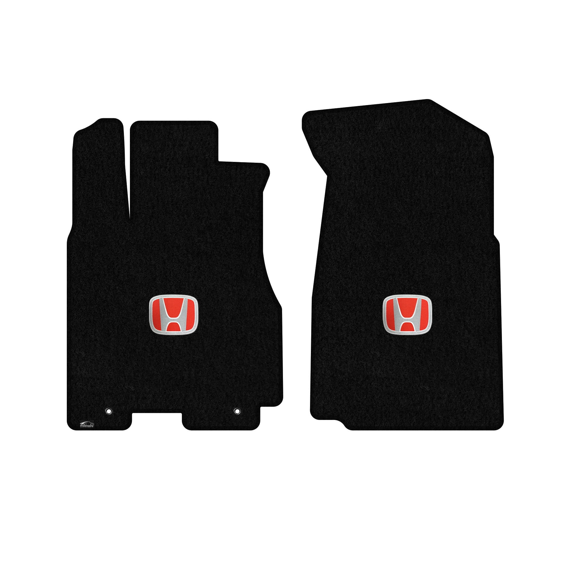 Lloyd Mats Custom Fit Floor Mats for Honda CRV 20022006 LogoMat 2Pc