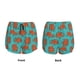 thumbnail image 3 of Balery Fun Octopus Pantalones cortos deportivos para mujer con forro y dos bolsillos, elásticos, para entrenamiento, gimnasio, yoga-Large, 3 of 7