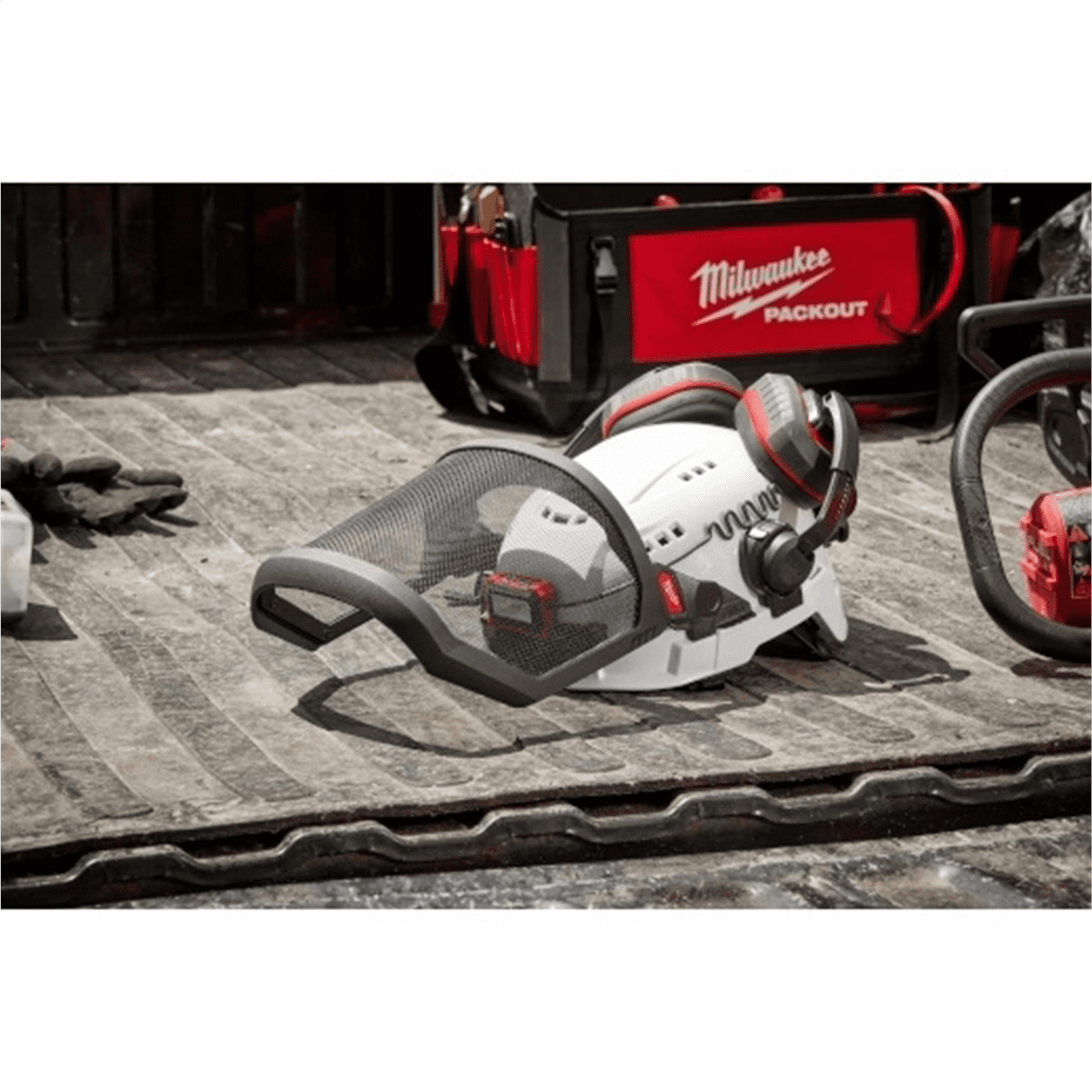 Milwaukee Tool BOLT Full Face Shield - Metal Mesh (Compatible with Milwaukee&reg; Safety Helmet [No Brim])