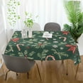 thumbnail image 3 of Yayeee Tablecloths 60" x 90" Rectangle Wrinkle Resistant Party Table Cover, Christmas Candy Cane, 3 of 8