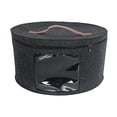 thumbnail image 3 of Caja de almacenamiento para sombreros de fieltro con tapa, contenedor de almacenamiento para dormitorio, portátil, gruesa y duradera, ligera, a prueba Negro S, 3 of 10