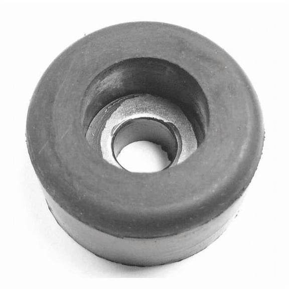 Manufacturer Varies Bumper, Rubber, Black, 9/16"H x 9/16"W, PK.10 59W-017