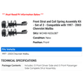 thumbnail image 2 of Front Strut and Coil Spring Assembly Kit - Set of 2 - Compatible with 1997 - 2003 Chevy Malibu 1998 1999 2000 2001 2002, 2 of 2