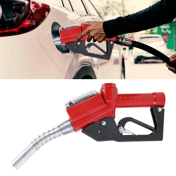 Automatic Fuel Nozzle, Sturdy Digital Display Enhanced Safet Electronic Fuel Nozzle 32mm Multifunctional with Connector for Gas Stations