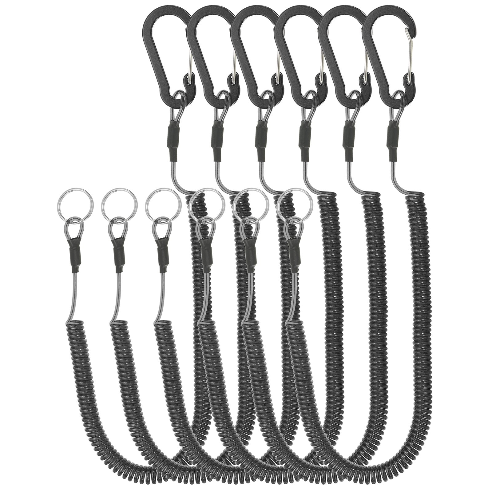 16 Yard Elastic Bungee Cord & Single Hole Cord Lock & Double Hole Spring  Toggle Stopper, Dark Gray 12 Pack - Walmart.com