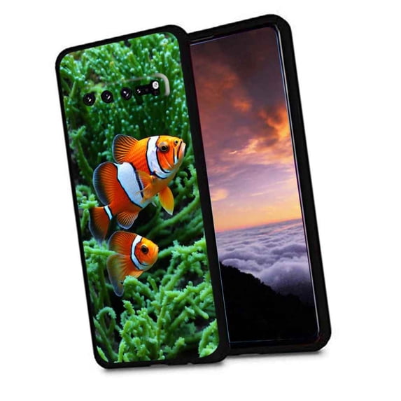 Compatible with Samsung Galaxy S10 Phone Case, Fish-2-58 Case Silicone Protective for Teen Girl Boy Case for Samsung Galaxy S10