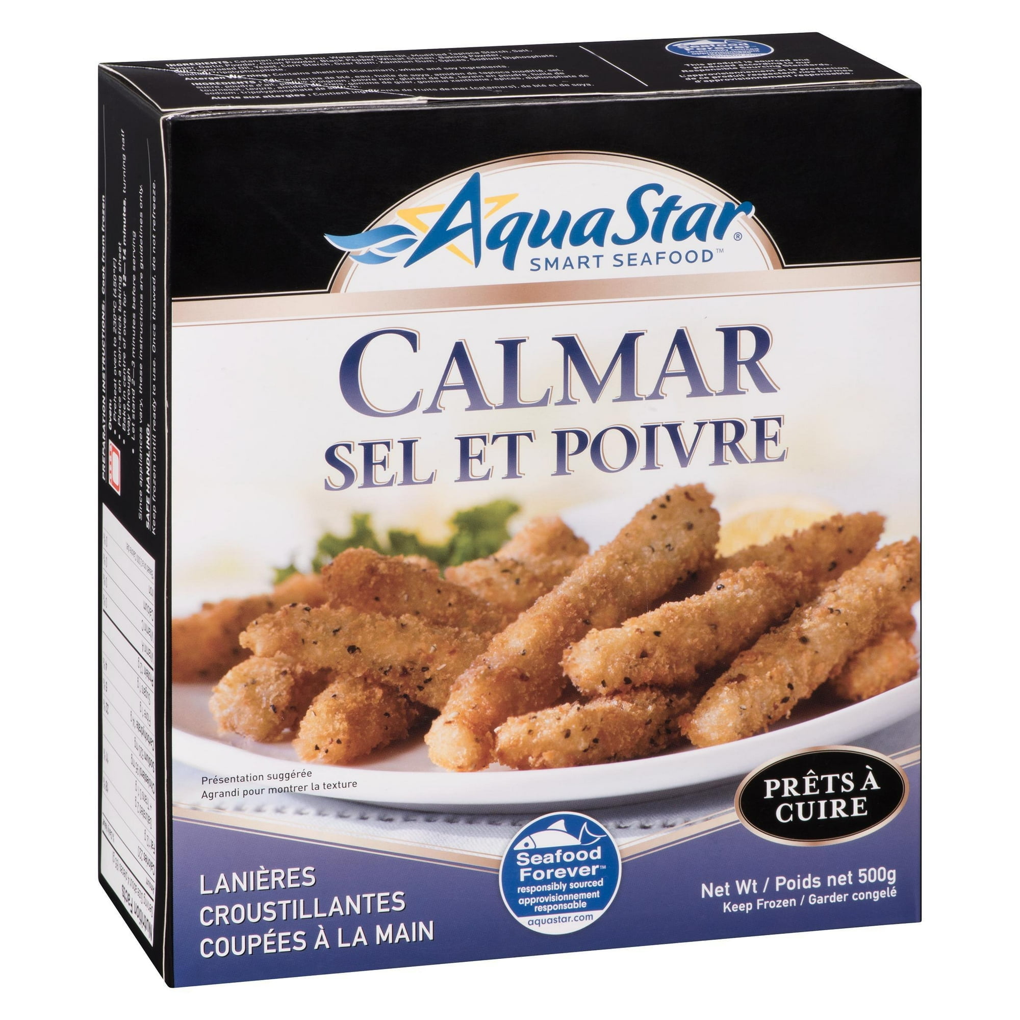 Prets A Cuire , Calmar au sel et au poivre Aqua Star