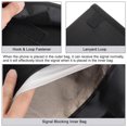 thumbnail image 5 of Uxcell Faraday Bag, RFID Signal Blocking Pouch 9 Inch Anti-Tracking Anti-Spying Tablet for Pad, Black, 5 of 5