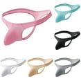 thumbnail image 4 of Ana Sexy Mens Breathable Briefs Ice Silk Low-rise Underwear Bikini Pouch Panties, 4 of 9