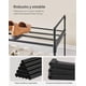 thumbnail image 4 of SONGMICS - Zapatero Organizador de Zapatos de 2 Niveles, Estante de Almacenamiento de Metal, Vertical o Boca Abajo, para 15-18 Pares, apilable, para Entrada, 11.8 x 46.1 x 13.4 Pulgadas, Color Negro, 4 of 5