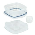 thumbnail image 3 of Easy Essentials On the Go Meals Set of Three Assorted Salad Bowls with Trays, 3 of 10