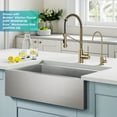 thumbnail image 7 of Purita 100% Lead-Free Kitchen Water Filter Faucet in Spot Free Antique Champagne Bronze, 7 of 7