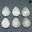 Rock Quartz, variant on 7pcs Crystal Stone Gems Drop Hand Seven Chakra Energy Reiki Healing Pendant-Rock Quartz