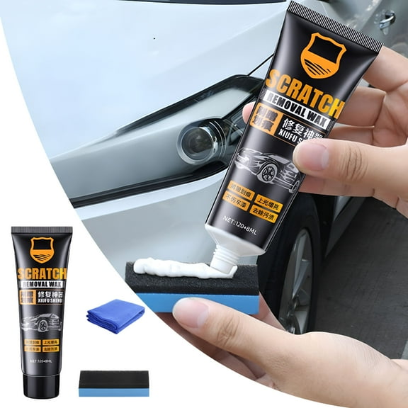 RAGUPEL Car Care & Cleaning Vehicle Scratch Remover Car Scratch Paste with Cloth and Sponge Car Wax Scratch Remover For All Vehicles