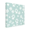thumbnail image 2 of Beth Grove 'Paws of Love Pattern IIID' Canvas Art, 2 of 3
