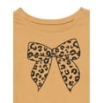 thumbnail image 2 of Garanimals Toddler Girl 2-Piece Long Sleeve Tee and Legging Outfit Set, Sizes 18M-5T, 2 of 3