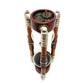 thumbnail image 2 of Past Present and Future Cool Steampunk Gearwork Sandtimer Black Sand Sculpture, 2 of 2